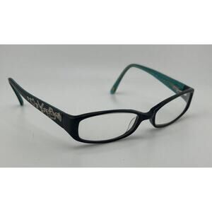 Bebe BB5040 Black Rectangle Women Full Rim 49-16-135 Eyeglasses Frames only